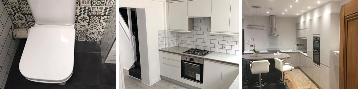 Examples of property refurbs in Wrexham and Chester