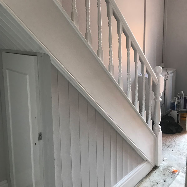 New staircase at home in Wrexham